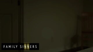 FAMILY SINNERS – Hot Blondie Is Sad After Her Boyfriend Leaves Her & Decides To Get Over Him By Fucking Her Stepbro