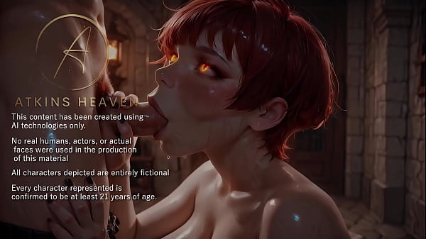 ATKINS HEAVEN – My Boss’s Secret Side: Hot MILF Gives Sloppy Blowjob To Her Favorite Employee – [AI]