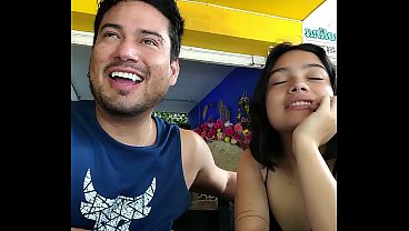 Post Party Conversation with Petite brunette Babe Leads to Hardcore