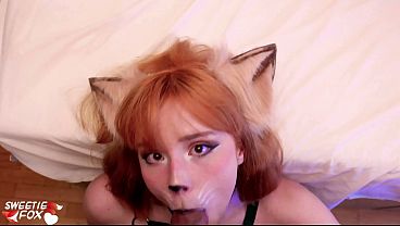 Boyfriend Facefuck Cute Babe after Classes – Ahegao Face