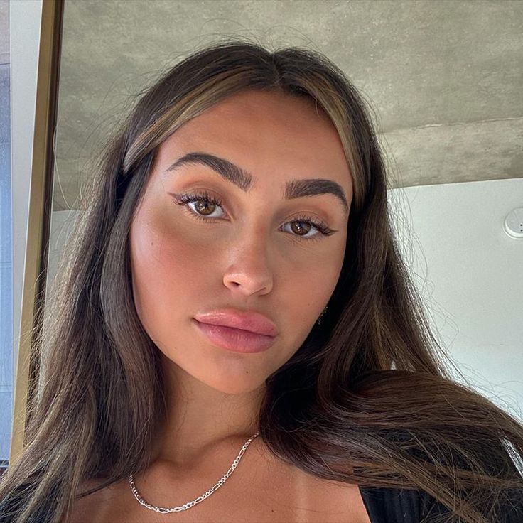 Claudia Tihan brunette beauty close up