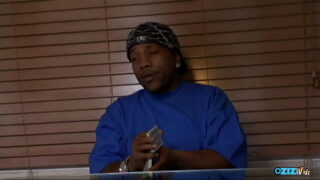 Blonde Sweetie Enjoys Big Black Dong Action