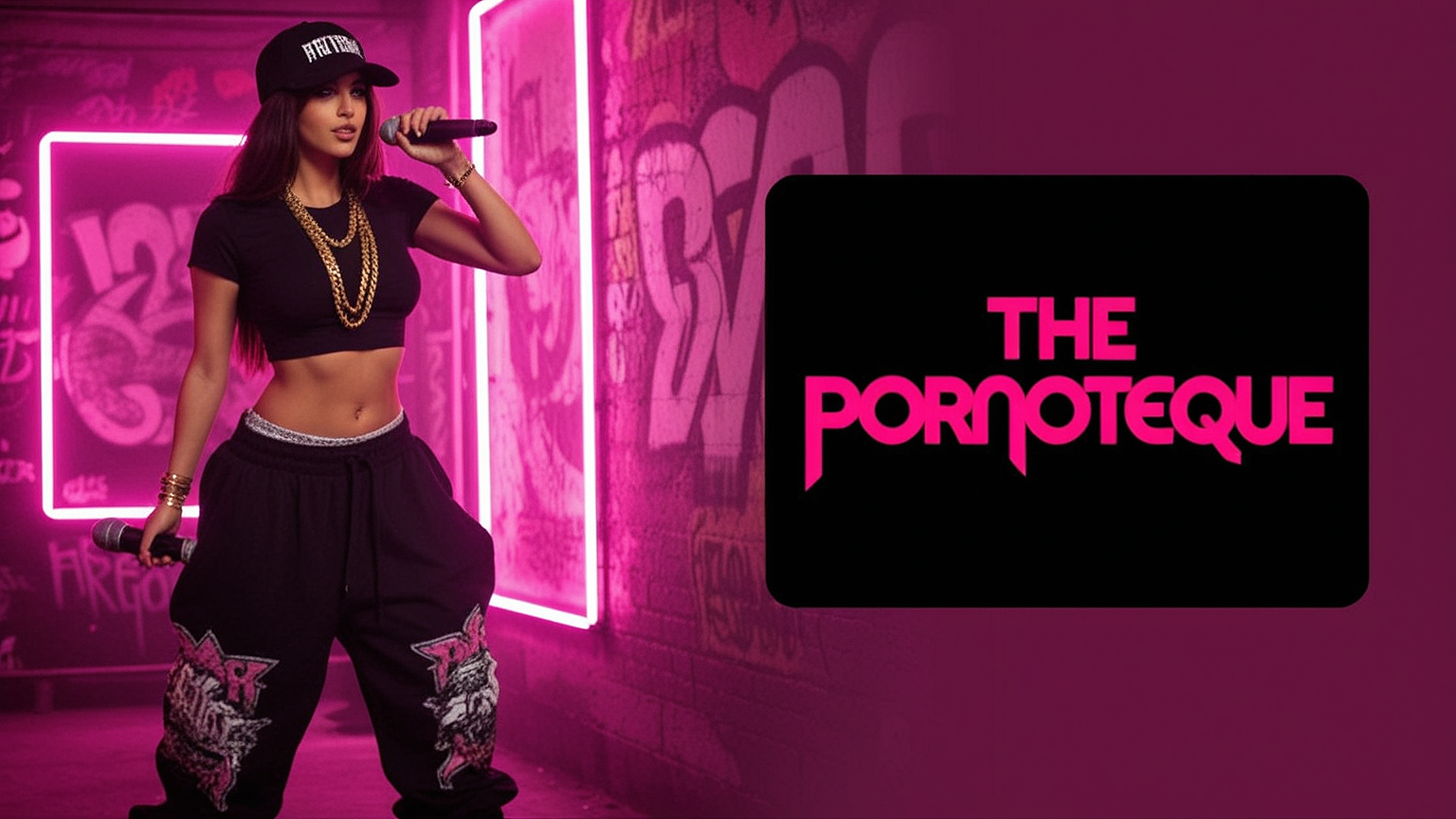 Sexy Female Rapper Performance - Pornoteque