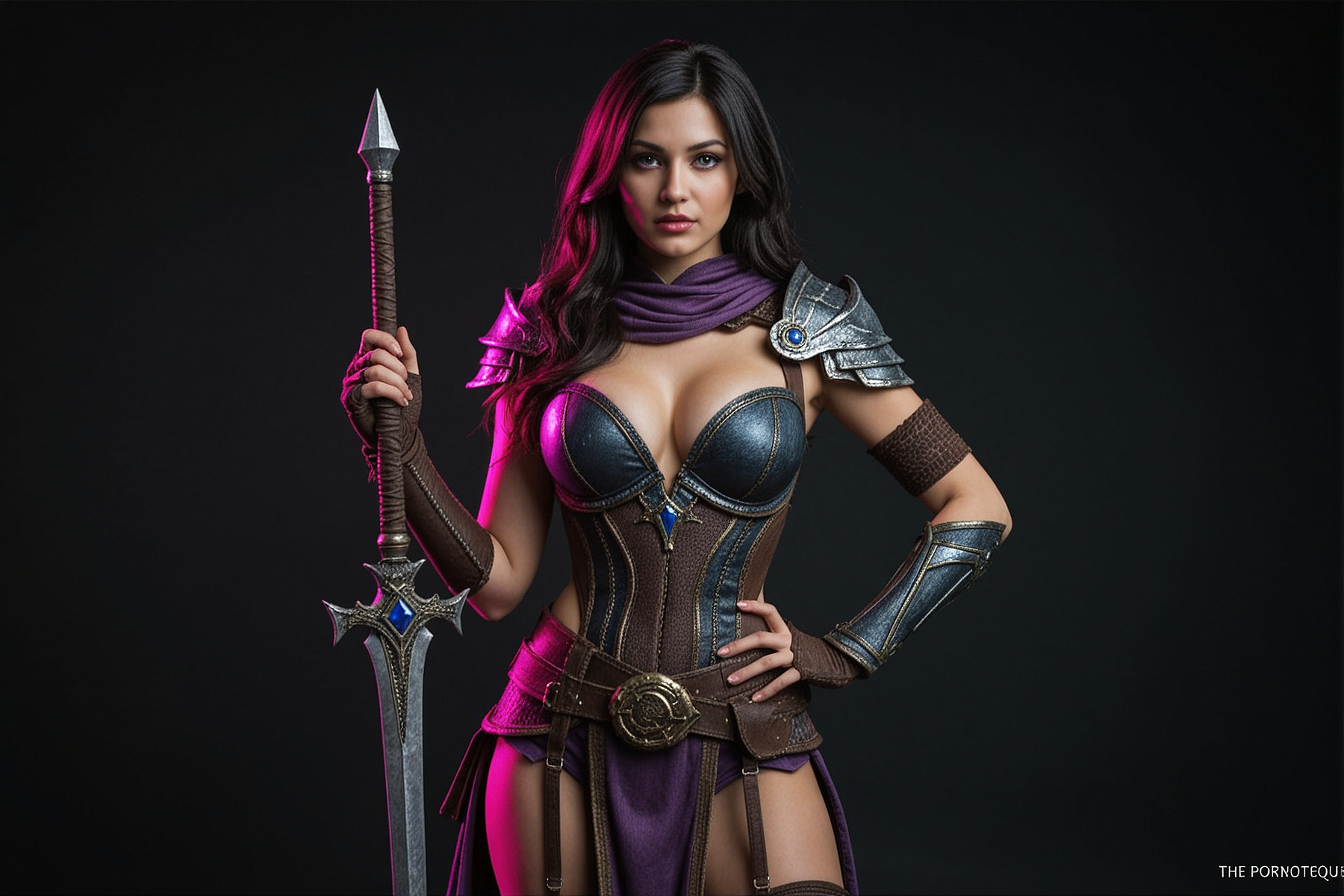 Gaming cosplay sensual