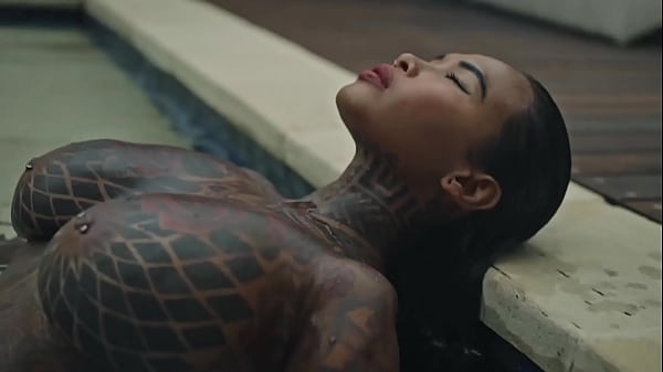 SANKTOR: Tattooed Asian Mom with Big Boobs Teasing