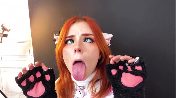 Sexy Redhead Deepthroat & Doggystyle Roleplay – Hot Porn