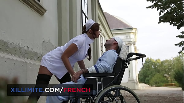 The busty nurse Anna Polina has sex with her patient
